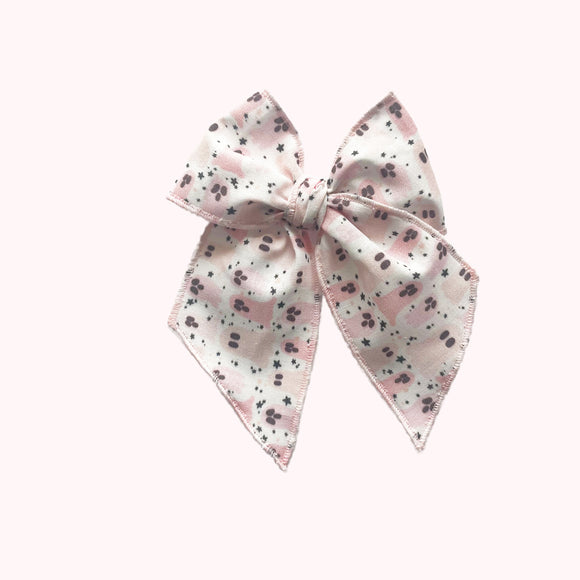 Pink Starry Ghosts Elle Bow