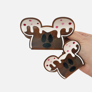 Iced Gingerbread Mouse Claw Clip (Preorder)