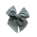 Luna Chambray Elle Bow