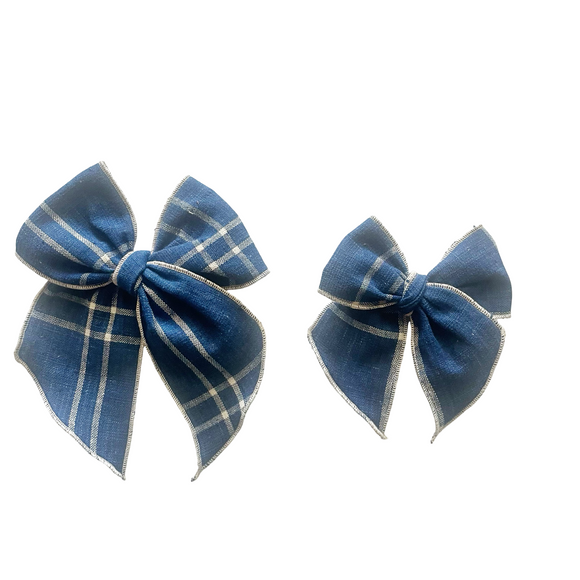 Ingrid Check Elle Bow