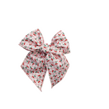Checked Cherries Elle Bow