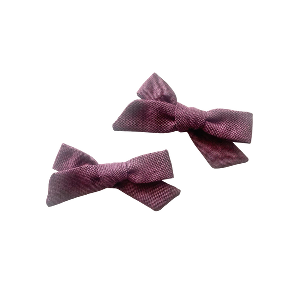 Venus Chambray Pigtail Bows