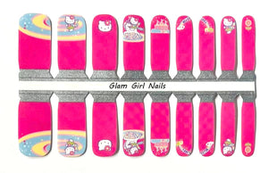 Kitty KIDS SIZED Nail Polish Stickers