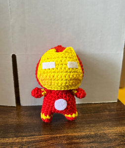 Iron Man Handmade Crochet Ornament