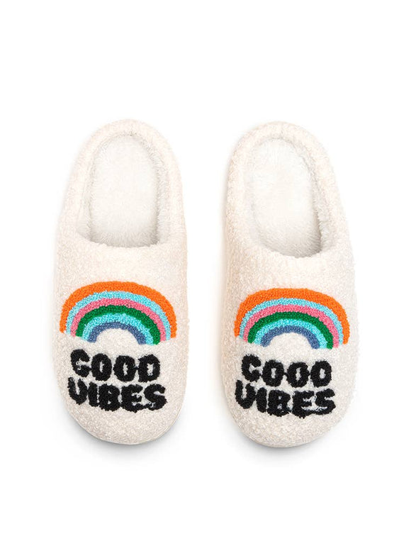 Good Vibes Adult Slippers
