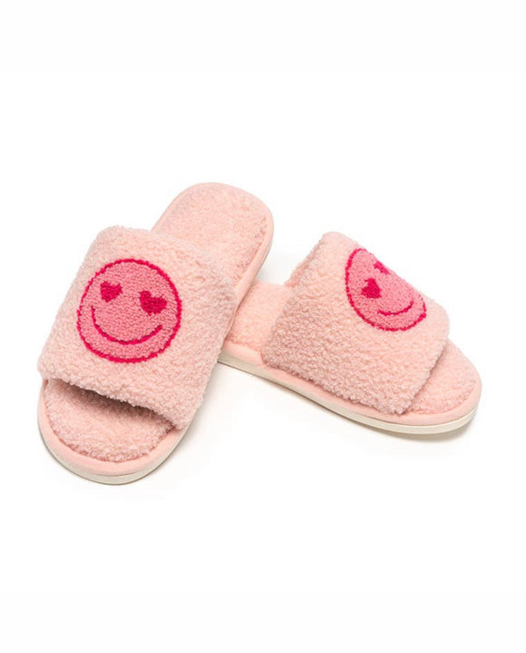 Heart Eye Smile ADULT Slide Slippers