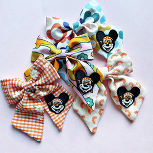 Hippie Mr. Mouse Patch Reagan Bow