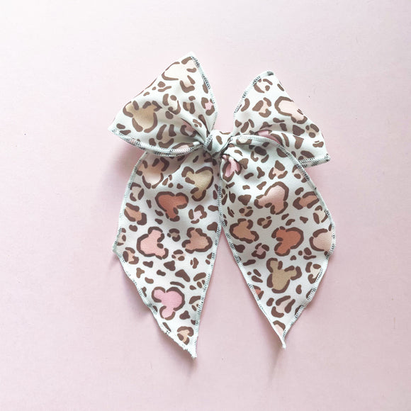 Mouse Cheetah Elle Bow